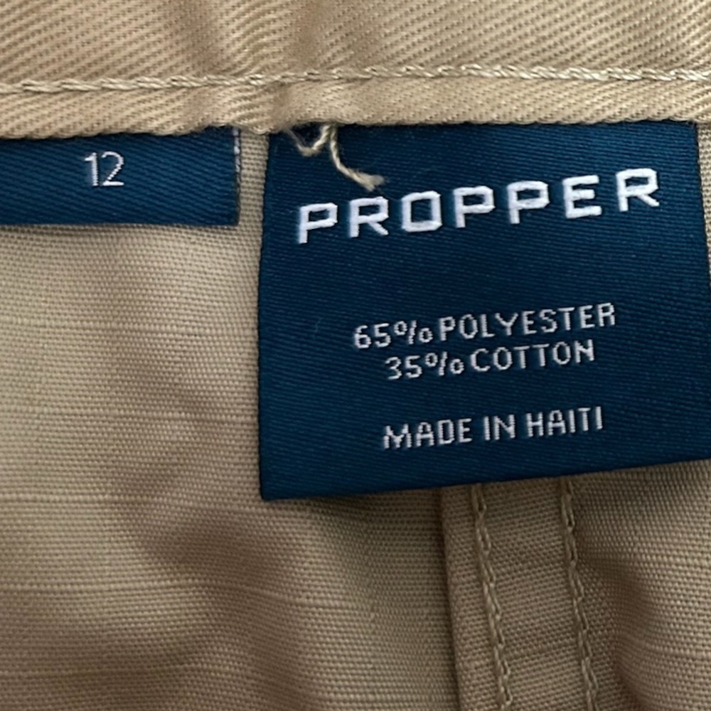 PROPPER Womens Lightweight Tactical Pant Teflon Stain Resistant Khaki Tan‎ Sz 12 - Picture 6 of 13